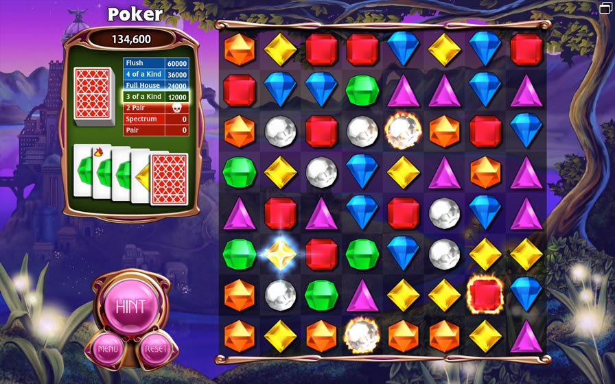 popcap games bejeweled 3 online