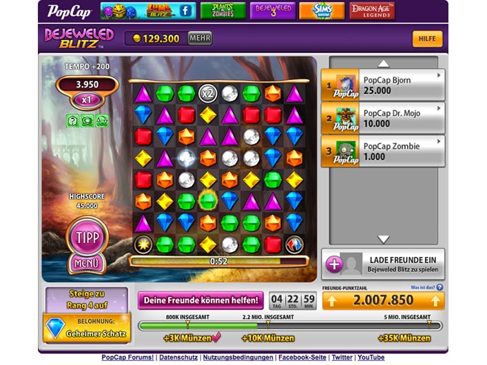 bejeweled 2 popcap free online