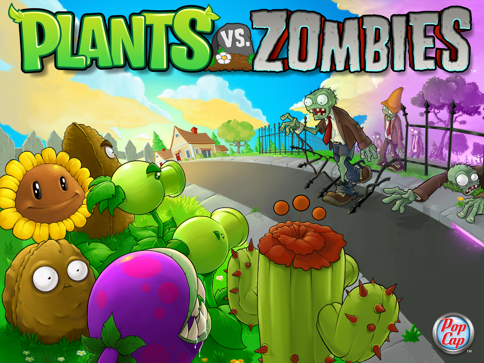 plants vs zombies free game popcap