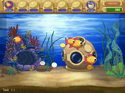 popcap aquarium game