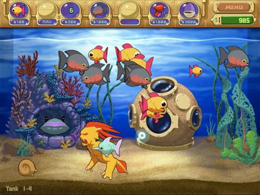 games like insaniquarium