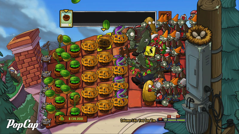 Free Full Video Game Download Plant Vs Zombies Popcap Level